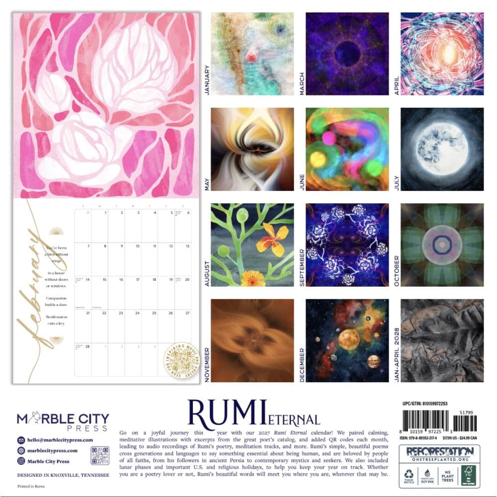 Rumi 2027 Wall Calendar First Alternate Image