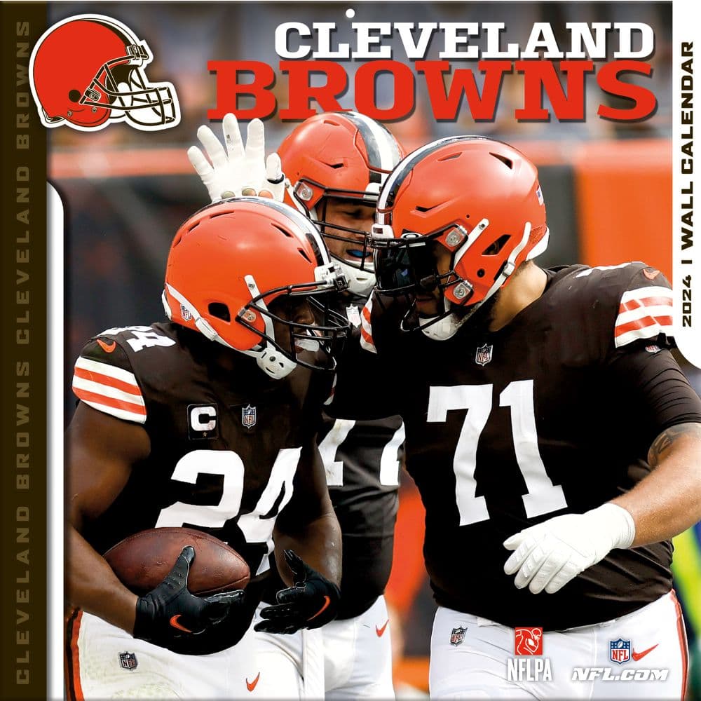 Cleveland Browns 2025 Wall Calendar