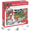 image Snowman Winter Garden 1000 Piece Puzzle Third Alternate Image