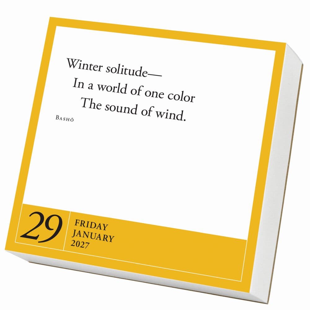 Year of Zen 2027 Page-A-Day Desk Calendar Second Alternate Image