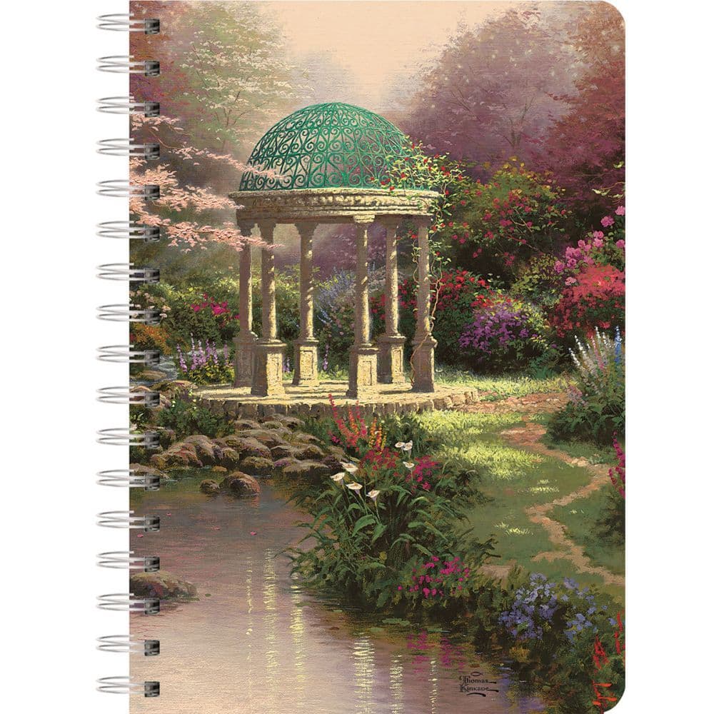 Pools of Serenity Spiral Journal by Thomas Kinkade