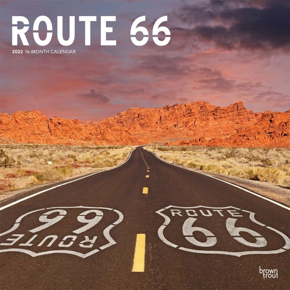 Route 66 2022 Wall Calendar - Calendars.com