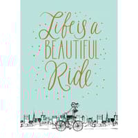 image Life is a Beautiful Ride Journal Main Product Image