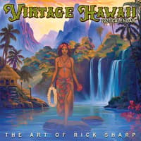 image Vintage Hawaii 2027 Deluxe Wall Calendar Main Product Image