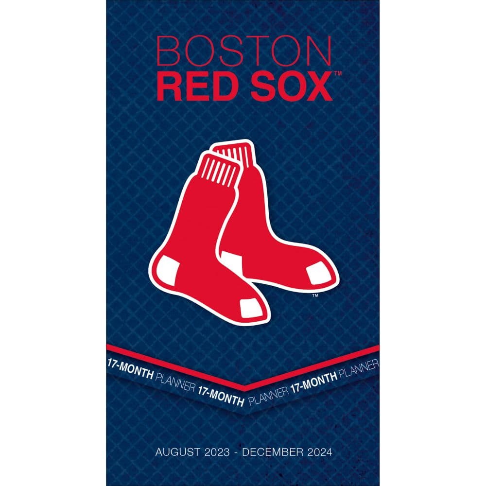 image MLB Boston Red Sox 17 Month Pocket Planner Main