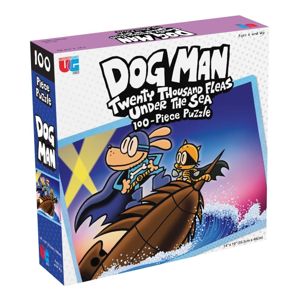 Dog Man Under The Sea 100 Piece Puzzle Main Product Image