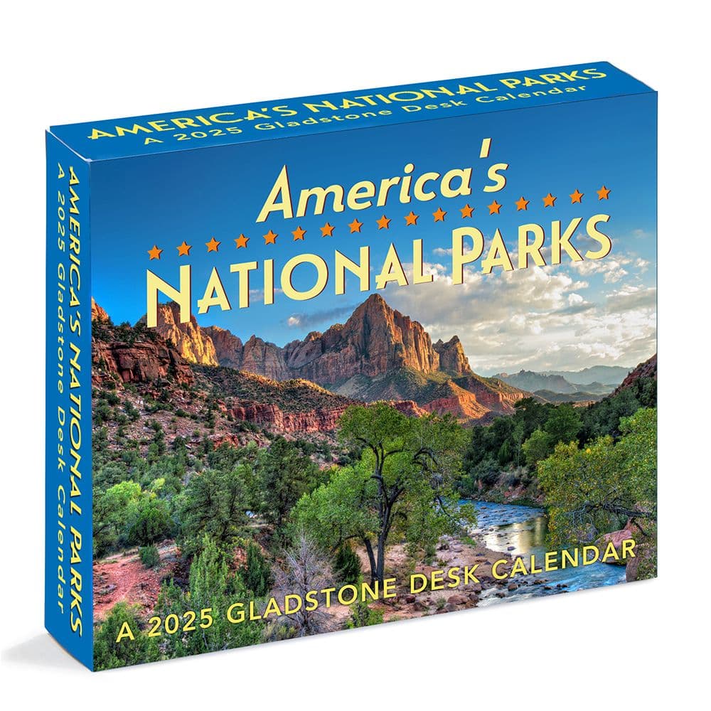 Americas National Parks 2025 Desk Calendar