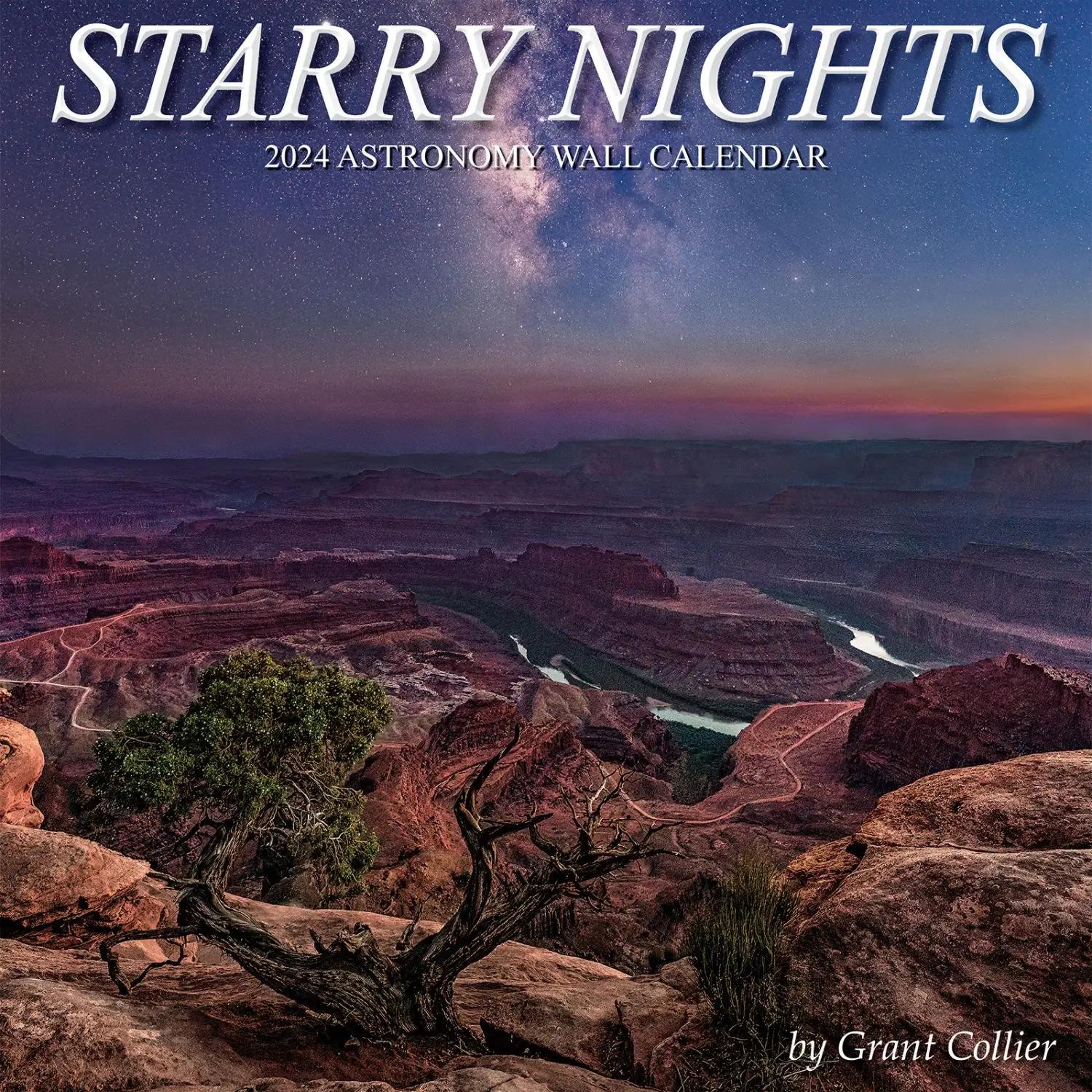 Starry Nights Astronomy 2024 Wall Calendar