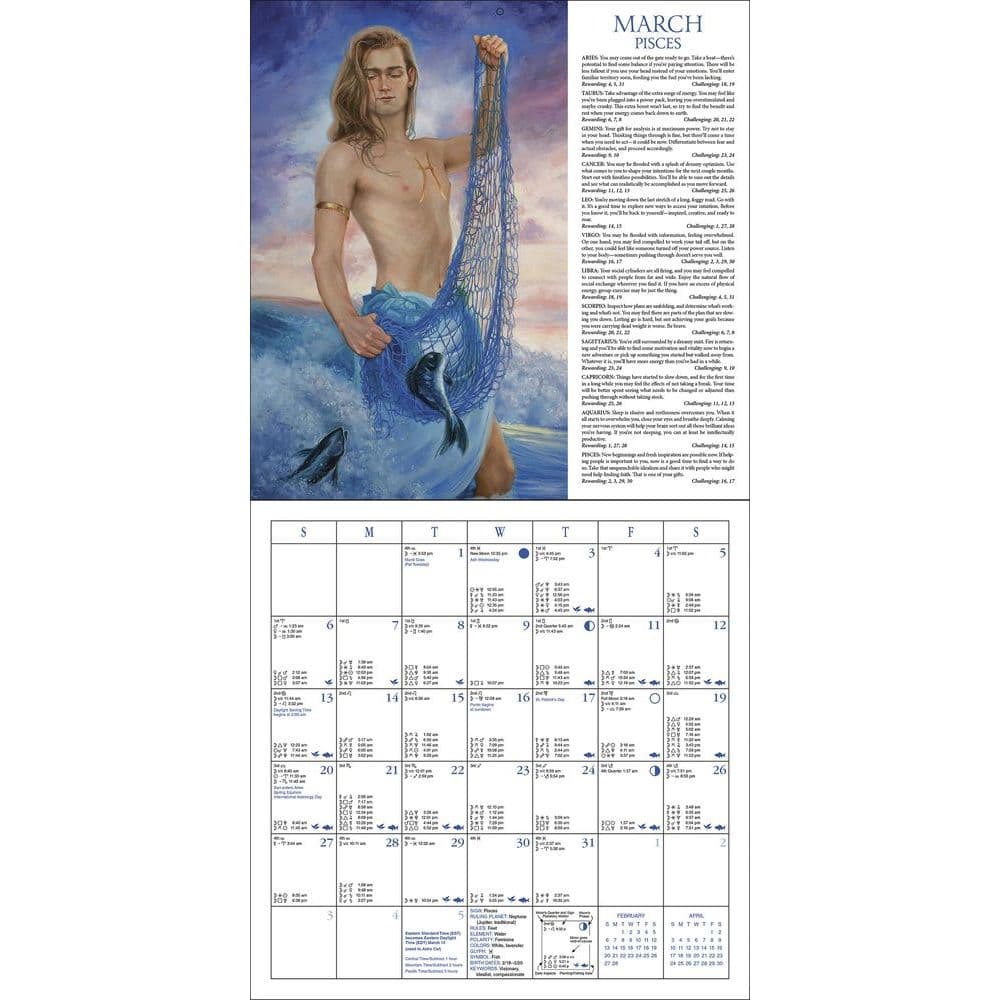 Astrological 2022 Wall Calendar - Calendars.com