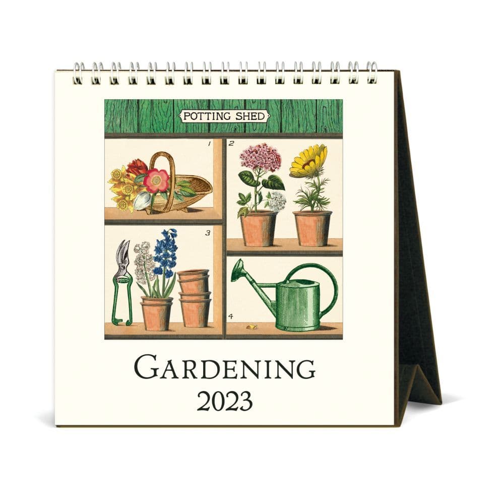 Gardening Calendar 2023 Gardening 2023 Easel Calendar - Calendars.com