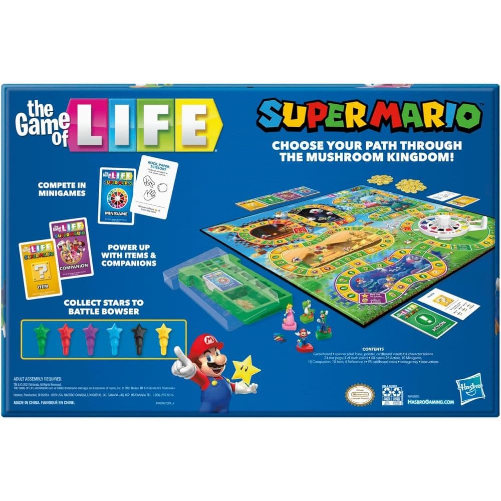 Game of Life Super Mario Board Game Thirteenth Alternate Image