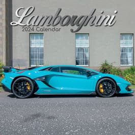 Lamborghini 2024 Wall Calendar
