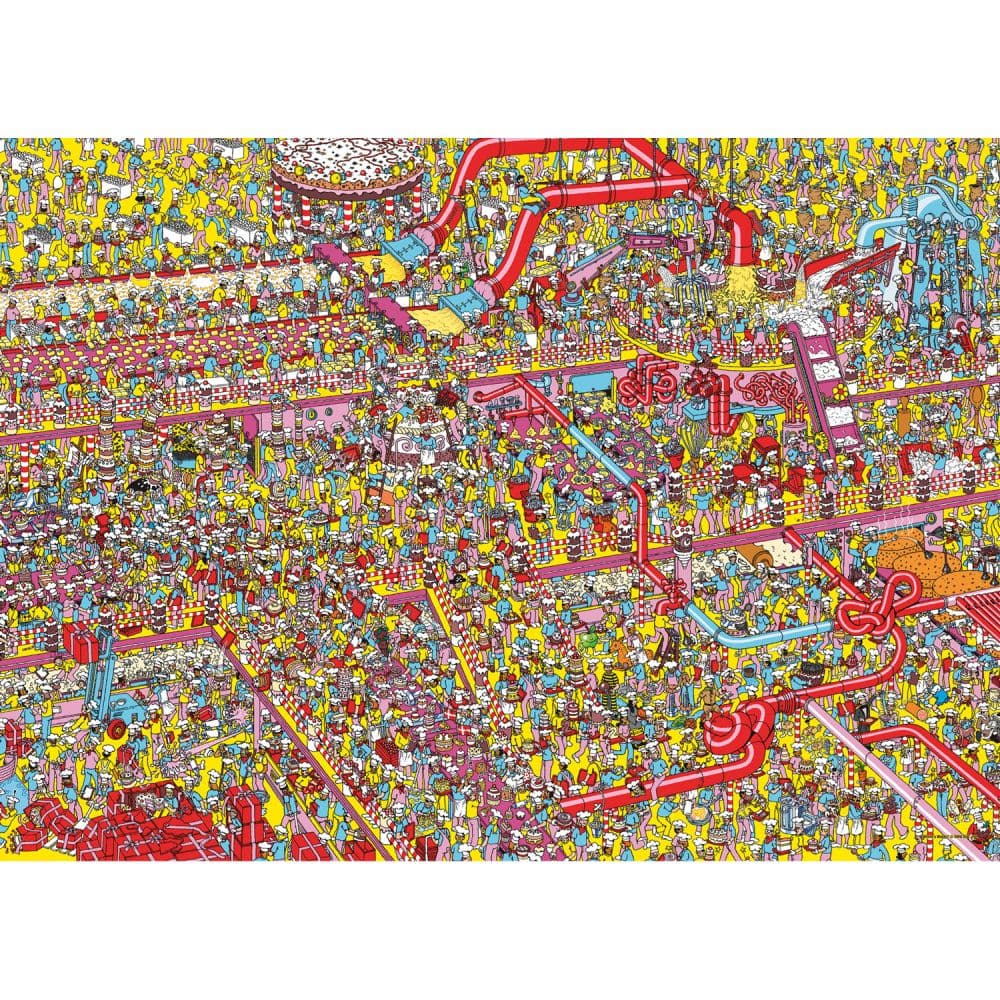 Wheres Waldo Cake Factory 1000 Piece Puzzle Second Alternate Image