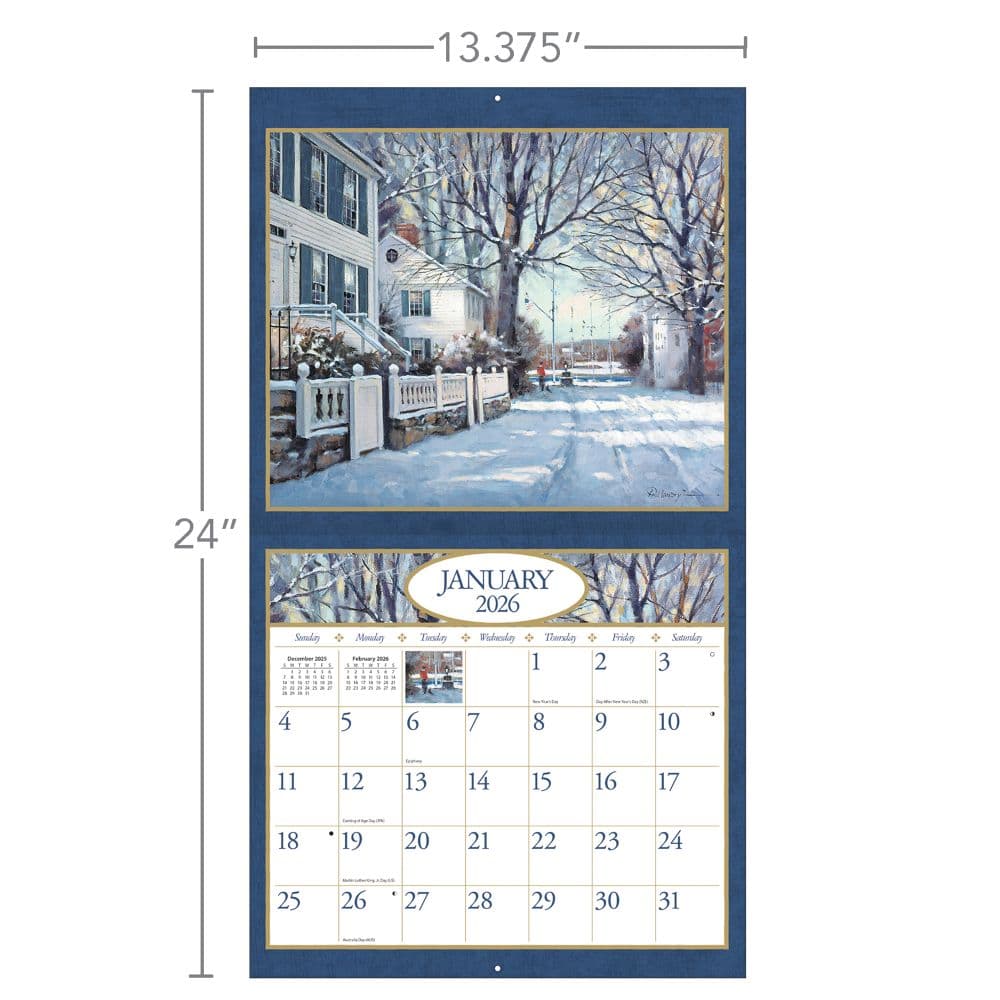 American Dream 2026 Wall Calendar by Paul Landry_ALT6