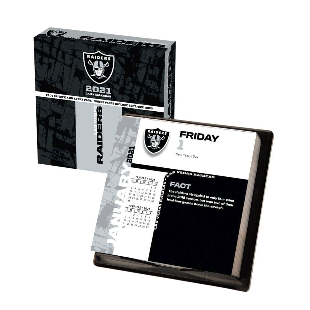 Las Vegas Raiders Desk Calendar