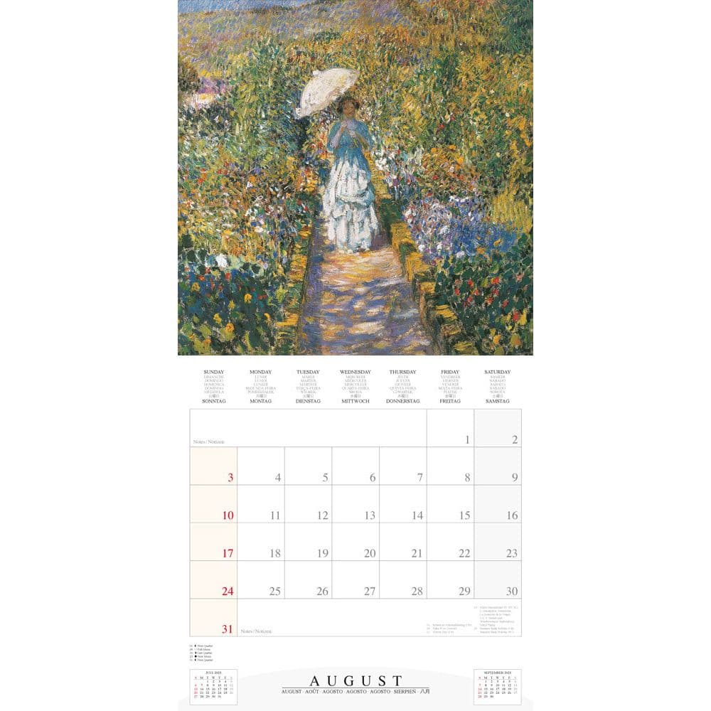 Women and Their Gardens 2025 Wall Calendar Third Alternate Image width=&quot;1000&quot; height=&quot;1000&quot;