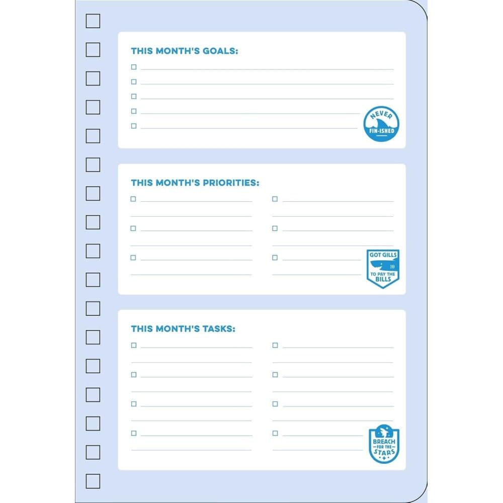 Shark Week 2026 Planner Sixth Alternate Image