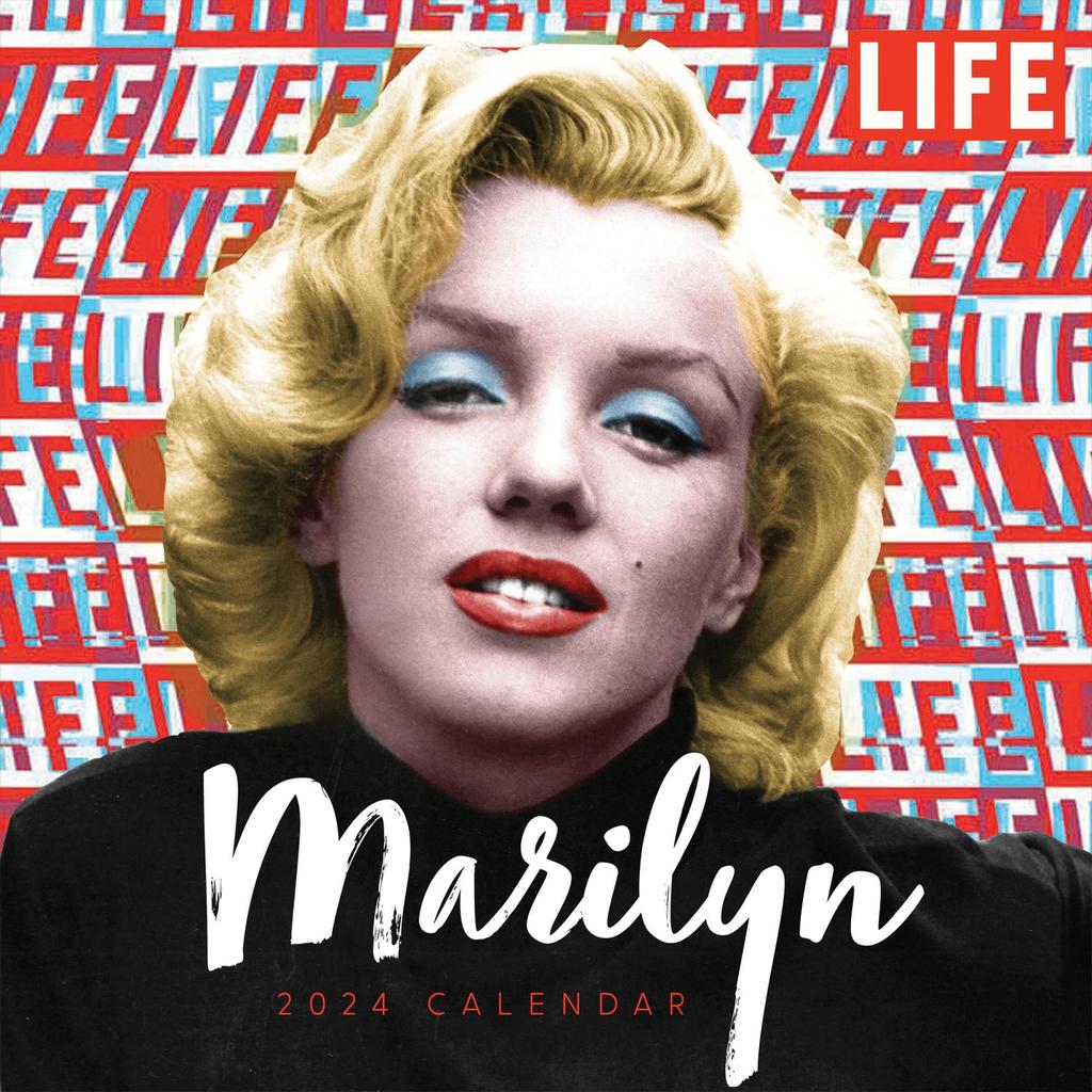 LIFE Marilyn Monroe 2024 Wall Calendar Main Image