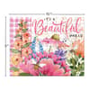 image Floral Bees Large Piece Puzzle Seventh Alternate Image