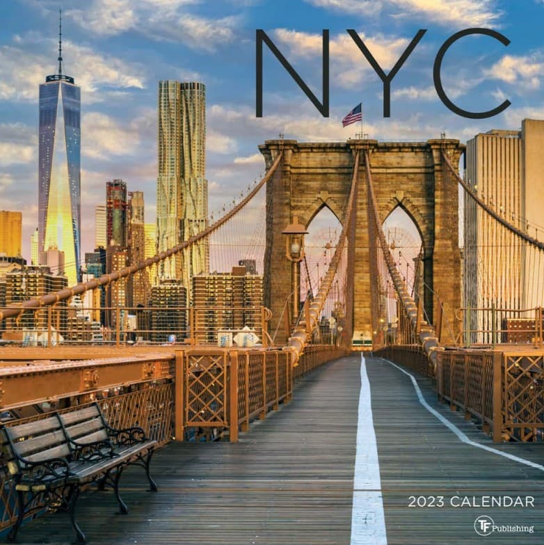 NYC 2023 Wall Calendar