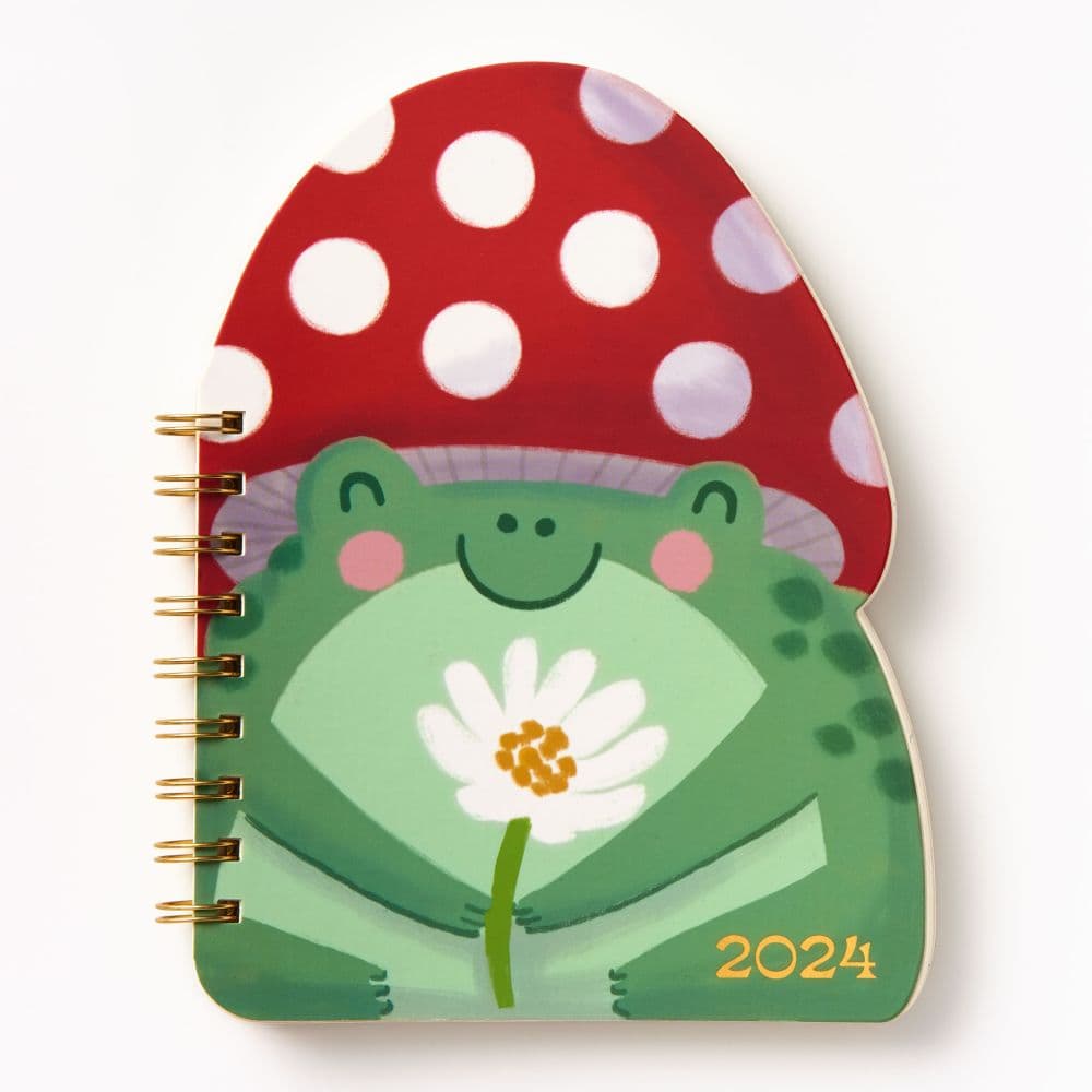 Toad Mushroom Die-Cut Weekly Planner Main Image