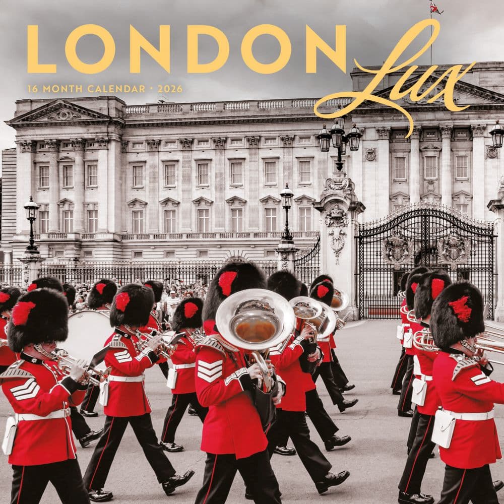 London Lux 2026 Wall Calendar Main Image