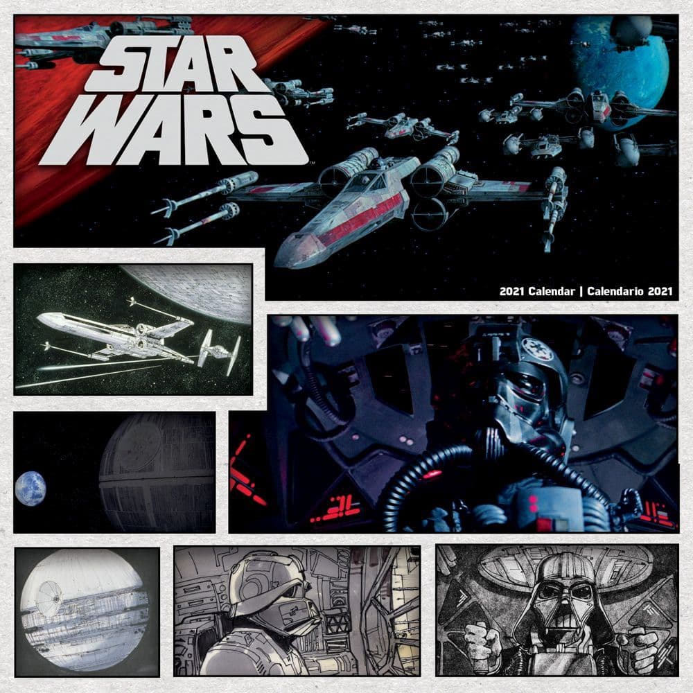 Star Wars Saga Wall Calendar (SPANISH)