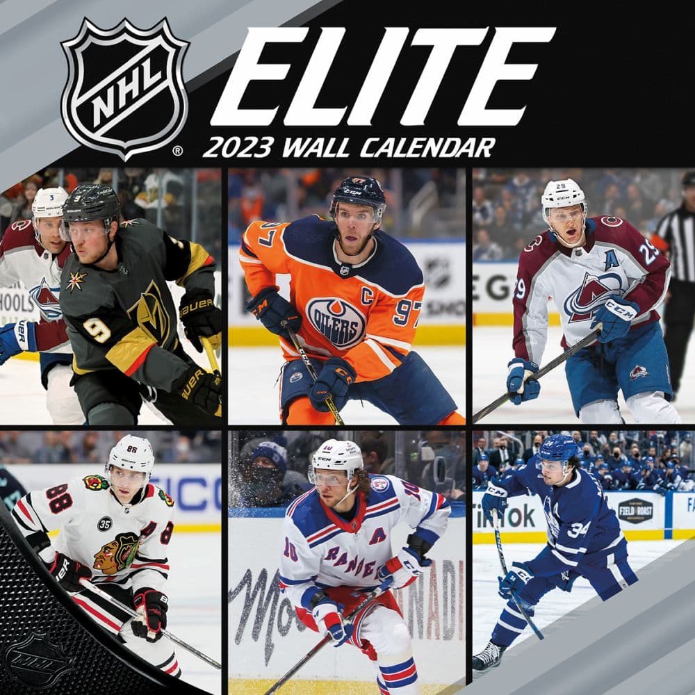 NHL Elite 2023 Wall Calendar