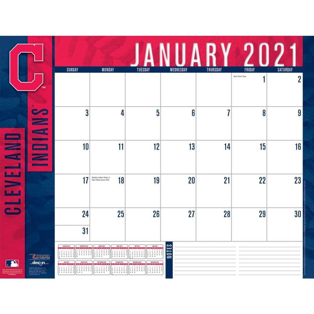 Cleveland Indians Desk Pad