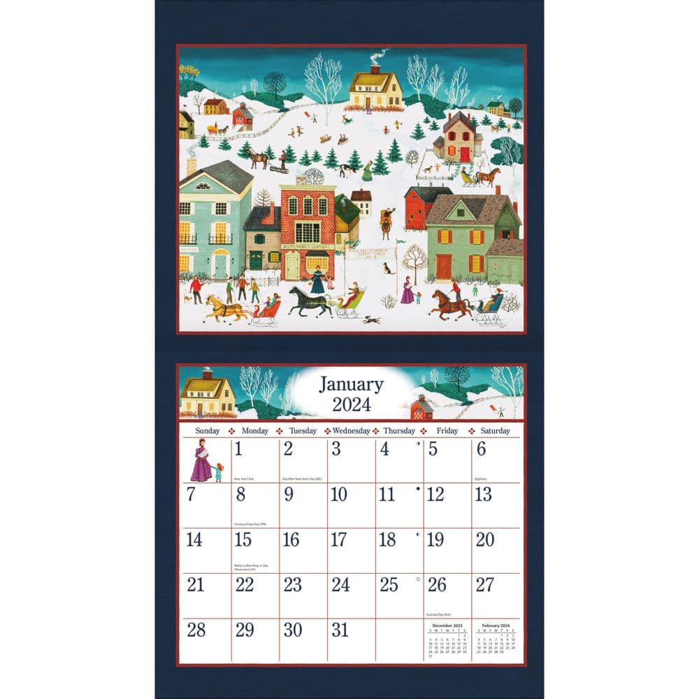 Linda Nelson Stocks Special Edition 2024 Wall Calendar