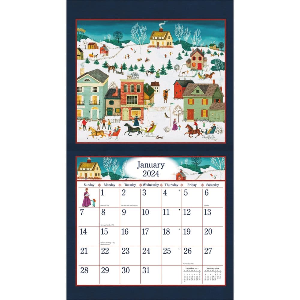 Linda Nelson Stocks Special Edition 2024 Wall Calendar Alt2