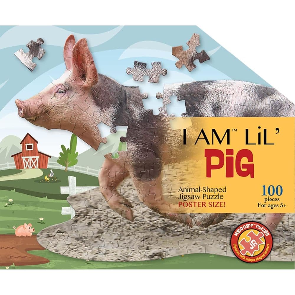 I Am Lil Pig 100 Piece Puzzle Fifth Alternate Image