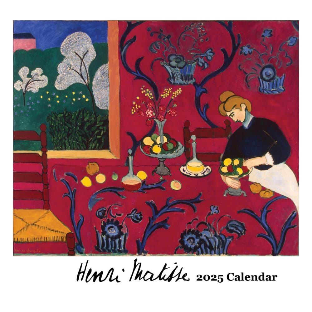 Matisse Square 2025 Wall Calendar