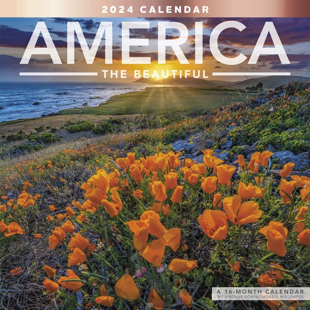 America the Beautiful 2024 Wall Calendar