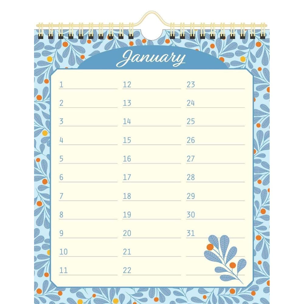 Posh Occasions Perpetual Wall Calendar Second Alternate Image width=&quot;1000&quot; height=&quot;1000&quot;