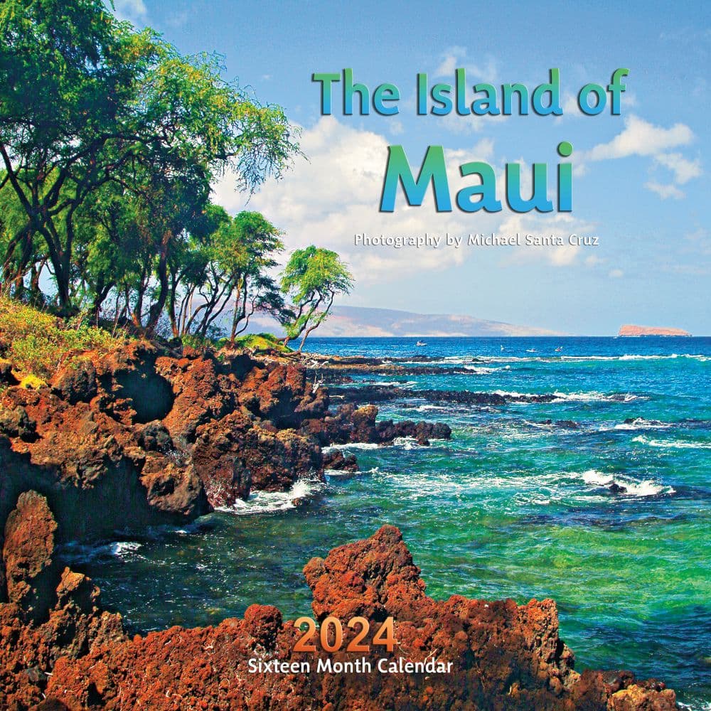Island of Maui 2024 Wall Calendar Main Product Image width=&quot;1000&quot; height=&quot;1000&quot;