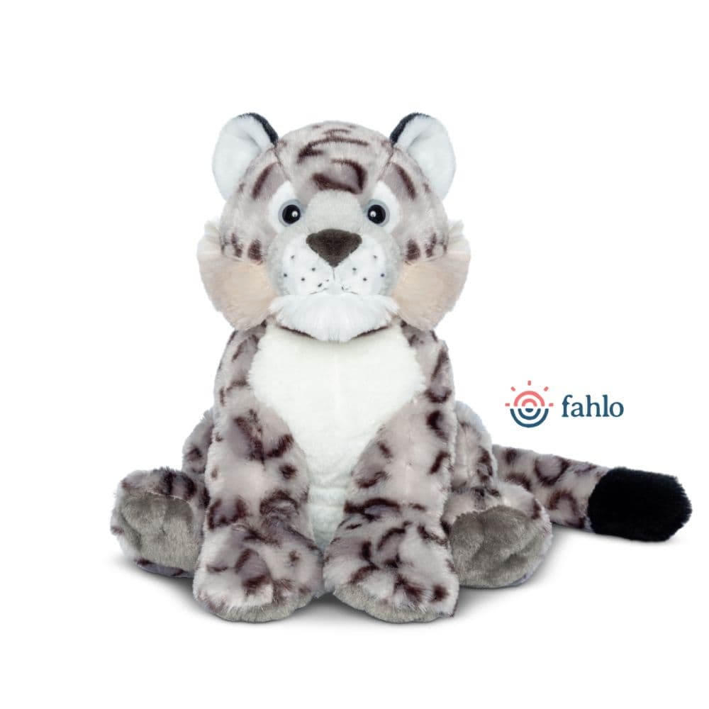 Snow Leopard Tracking Plush Main Product Image