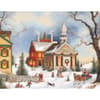 image Folk Art Holiday Assorted Boxed Christmas Cards by Linda Nelson Stocks Alternate Image 2