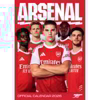 image Arsenal FC Poster 2026 Wall Calendar Main Product Image