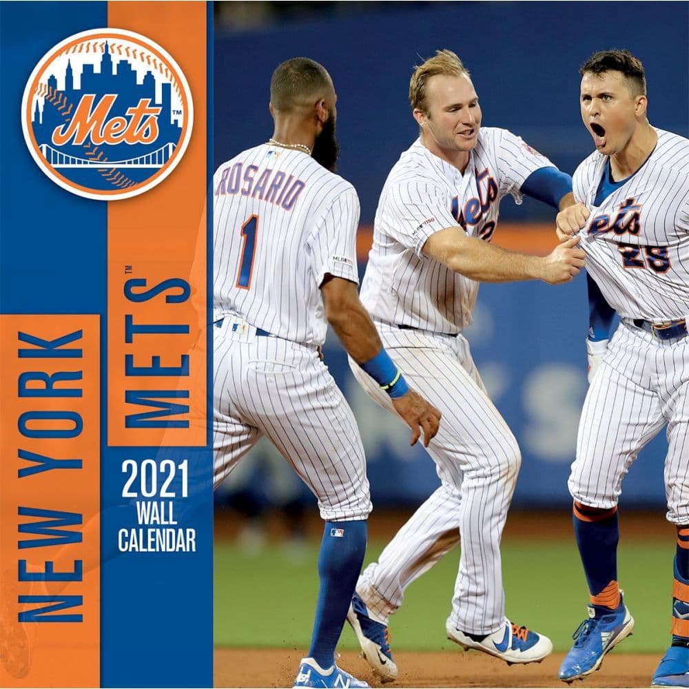 New York Mets Wall Calendar
