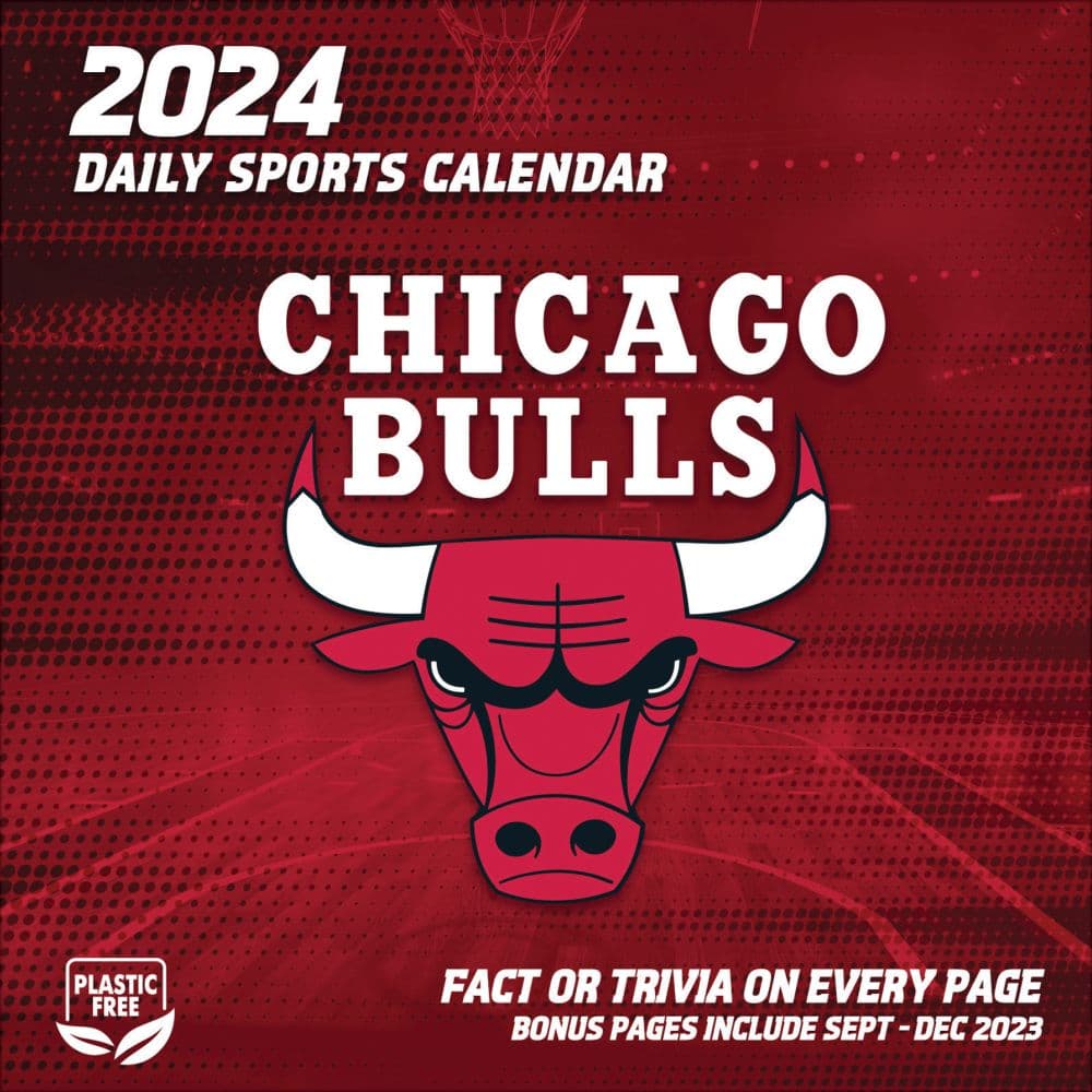 NBA Chicago Bulls 2024 Desk Calendar
