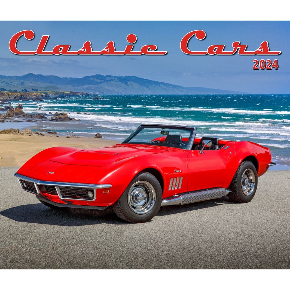 Cars Classic 2024 Wall Calendar