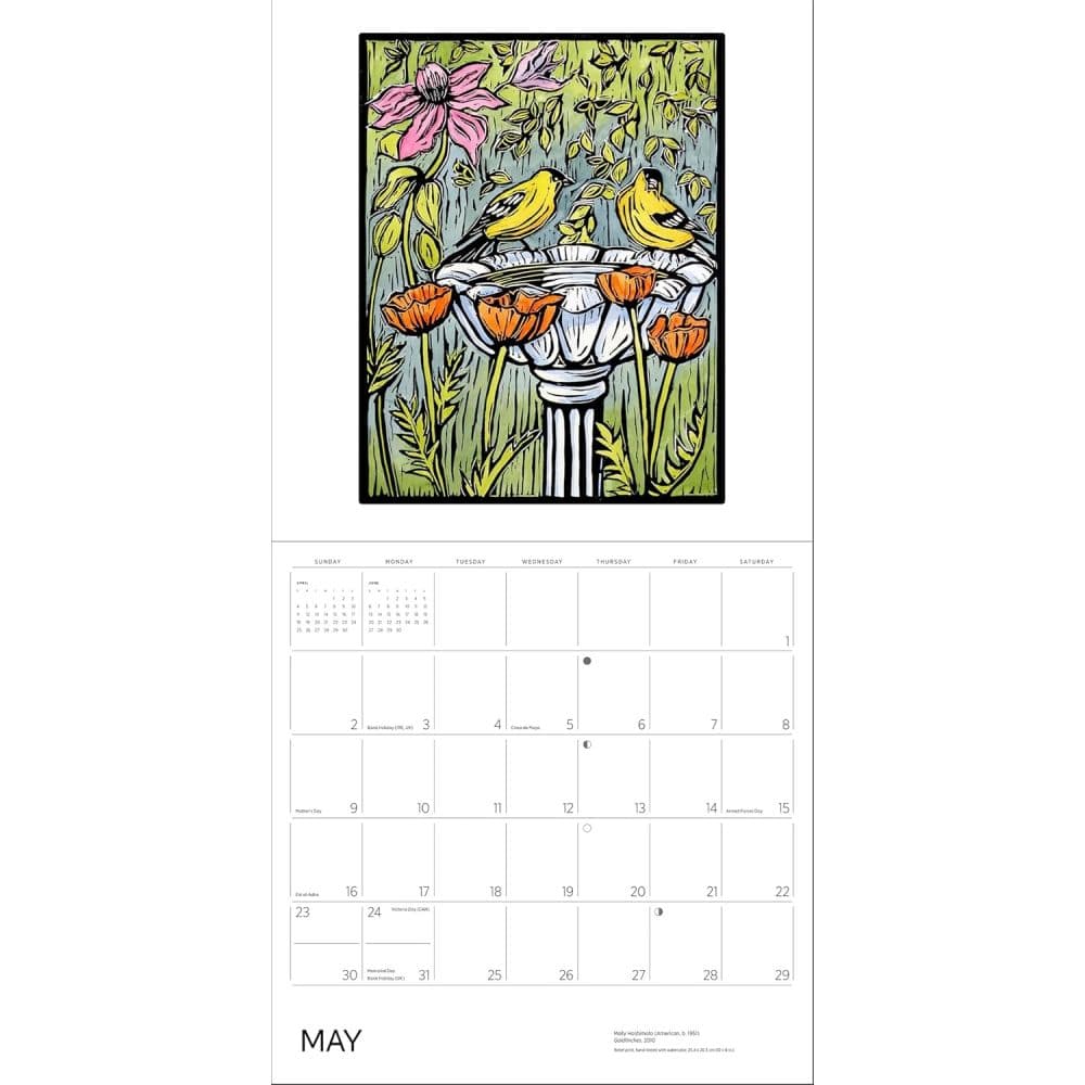 Birds 2027 Wall Calendar by Molly Hashimoto Sixth Alternate
Image