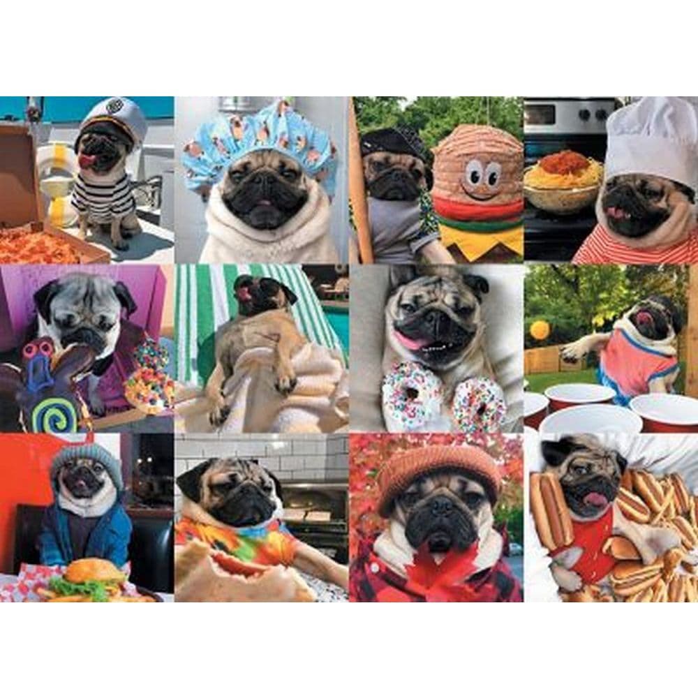 Doug the Pug Pug Life 1000pc Puzzle