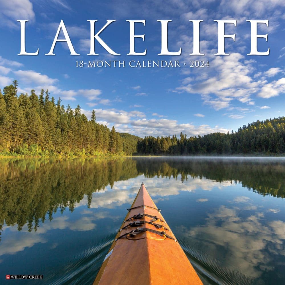 Lake Life 2024 Wall Calendar