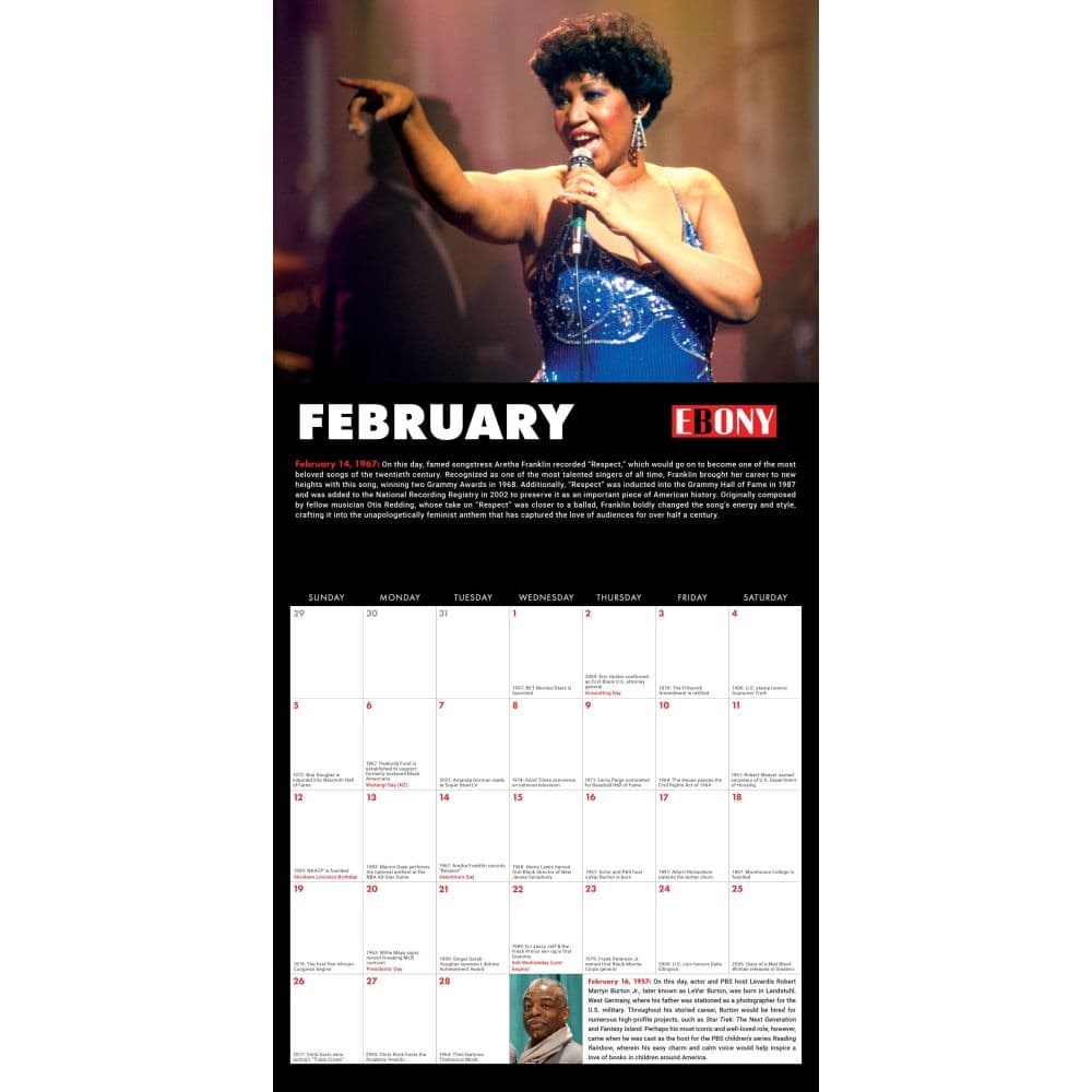 This Day in Black History 2023 Wall Calendar - Calendars.com