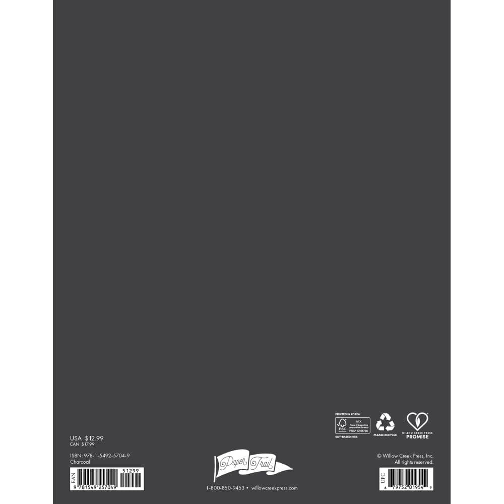 Charcoal Booklet Monthly 2026 Planner First Alternate Image
