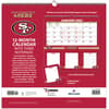image NFL San Francisco 49ers 2027 Memomate Spiral Wall Calendar
