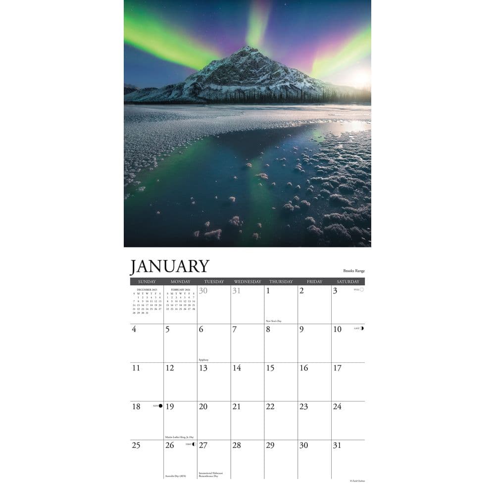 Alaska 2026 Wall Calendar Second Alternate Image