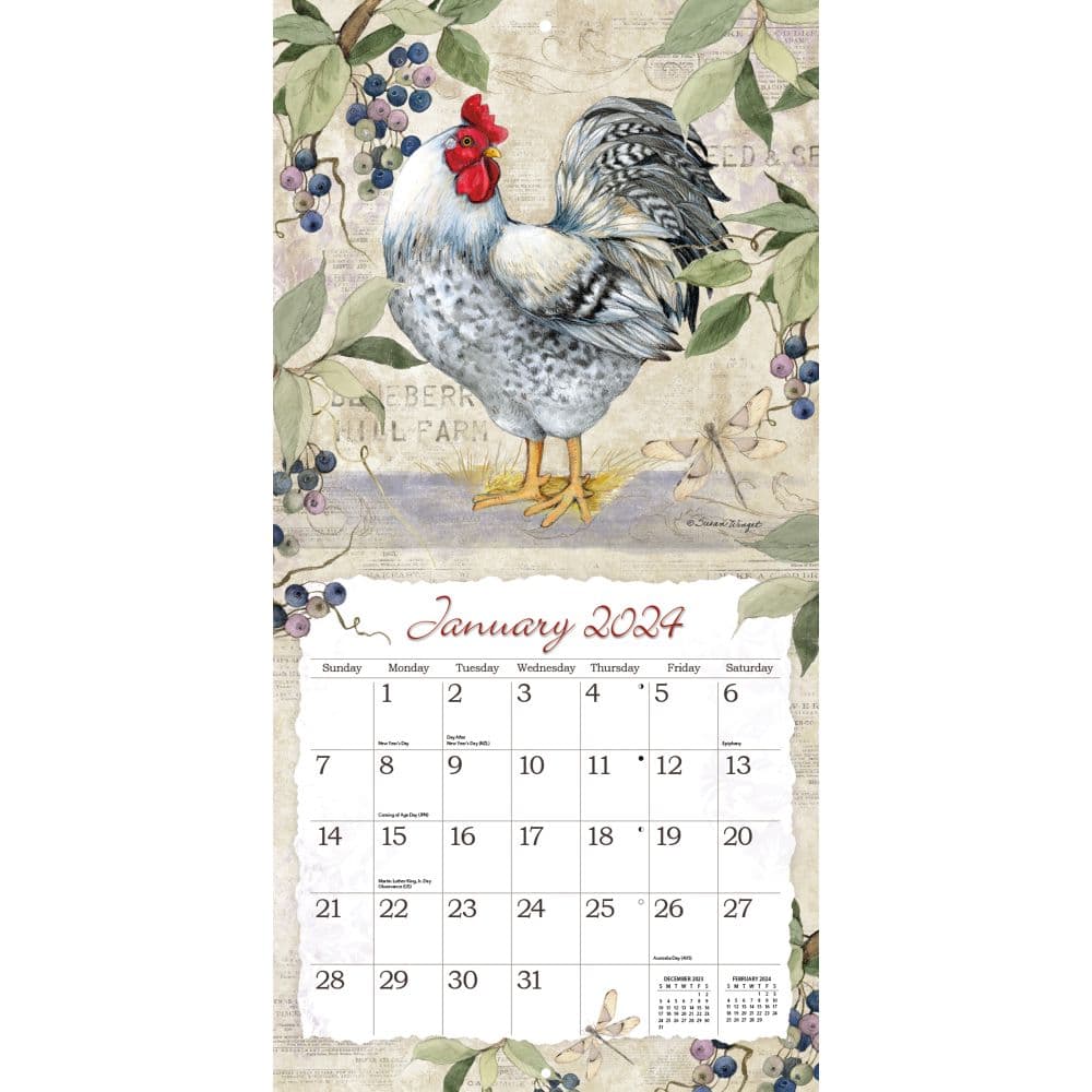 Roosters 2024 Wall Calendar Calendars Com   A97c6b1c F84e 48ba 8dd6 16dd4167c2c2